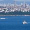clădiri înalte, mare vapoare în Istanbul